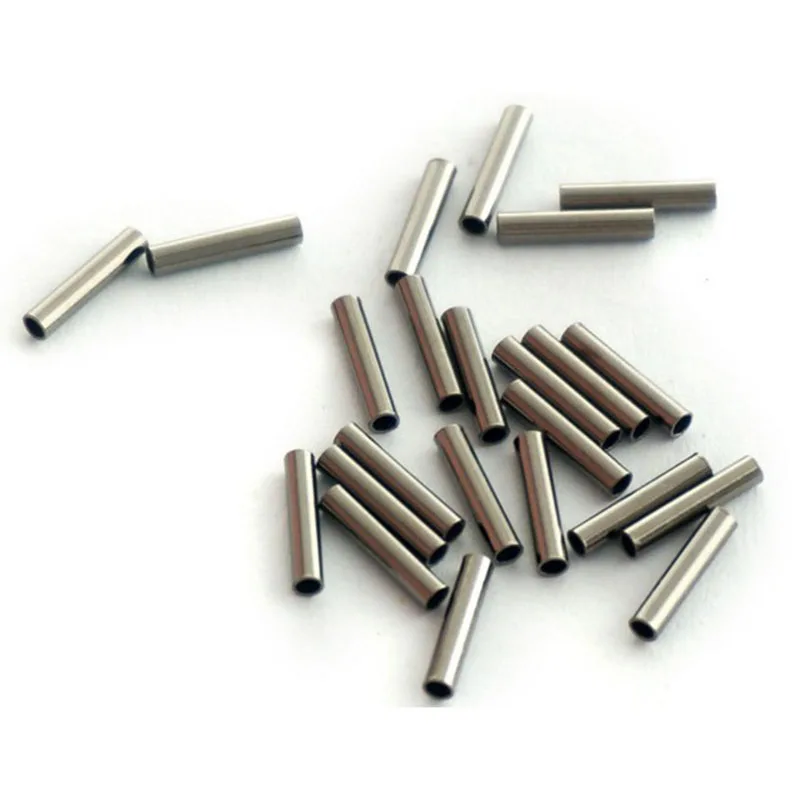 100pcs Stainless Steel Copper Tubes Fishing Line Aluminum Crimp Sleeve Copper Tube 1.2/1.0x8mm Fishing Tracke Tool
100pcs Stainless Steel Copper Tubes Fishing Line Aluminum Crimp Sleeve Copper Tube 1.2/1.0x8mm Fishing Tracke Tool