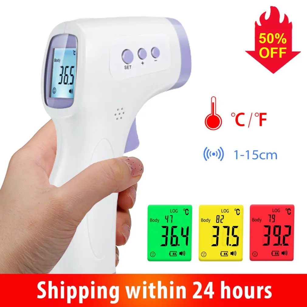 OUTAD Forehead Thermometer Non Contact Infrared Thermometer Body Temperature Fever Digital Measure Tool for Baby Adult
OUTAD Forehead Thermometer Non Contact Infrared Thermometer Body Temperature Fever Digital Measure Tool for Baby Adult