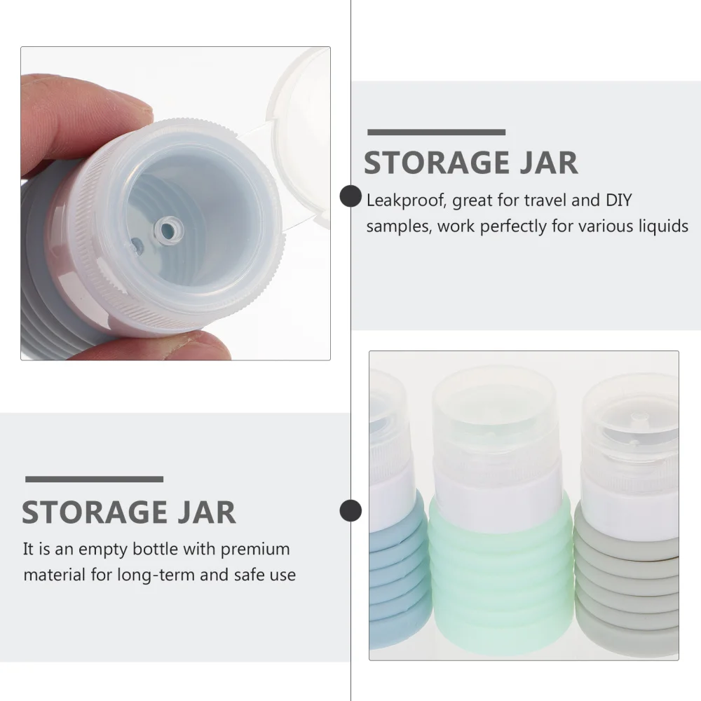 5pcs Makeup Facial Lotion Bottles Cosmetic Storage Jars Lotion Empty Bottles
5pcs Makeup Facial Lotion Bottles Cosmetic Storage Jars Lotion Empty Bottles