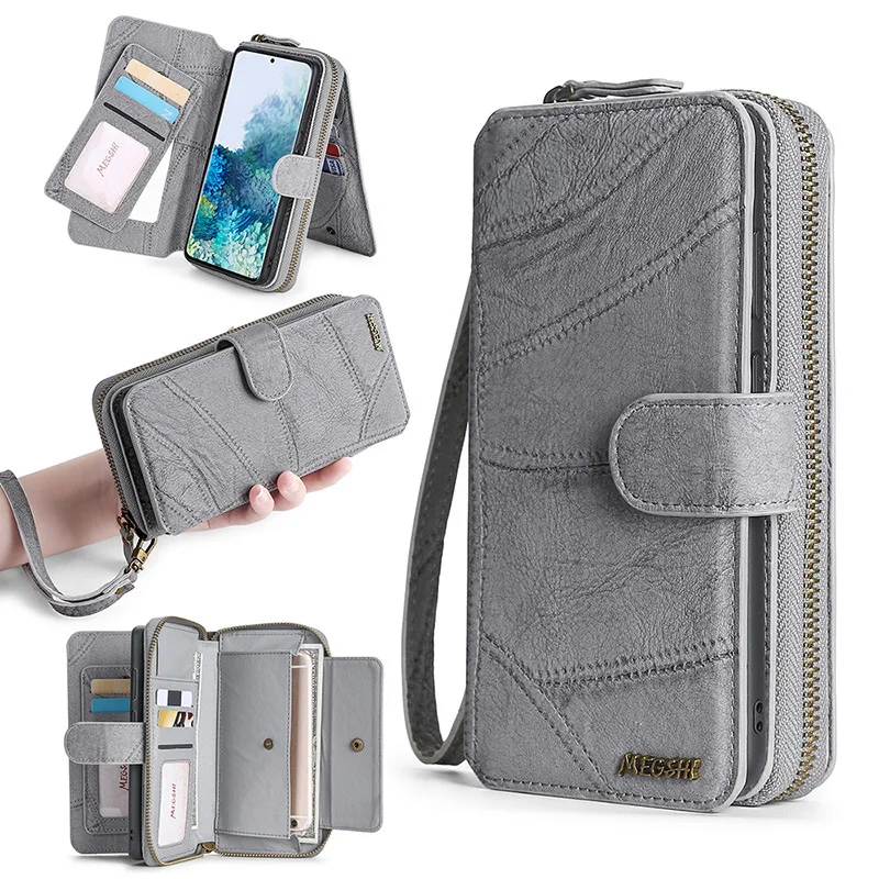 Suitable for Samsung S20 mobile phone holster iPhoneXsmax wallet zipper holster 7/8 multi-function bracket shell
Suitable for Samsung S20 mobile phone holster iPhoneXsmax wallet zipper holster 7/8 multi-function bracket shell