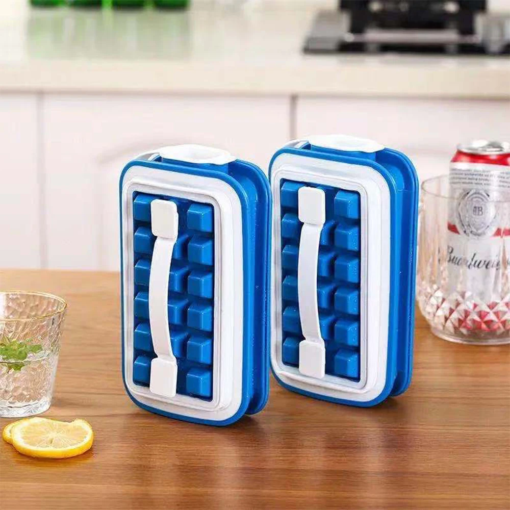 2 In 1 36 Grid Ice Cube Maker Water Bottle Shaped Silicones Mould Cube Tray Move Ice Cube Mold Convenient Ice Making Tools New
2 In 1 36 Grid Ice Cube Maker Water Bottle Shaped Silicones Mould Cube Tray Move Ice Cube Mold Convenient Ice Making Tools New