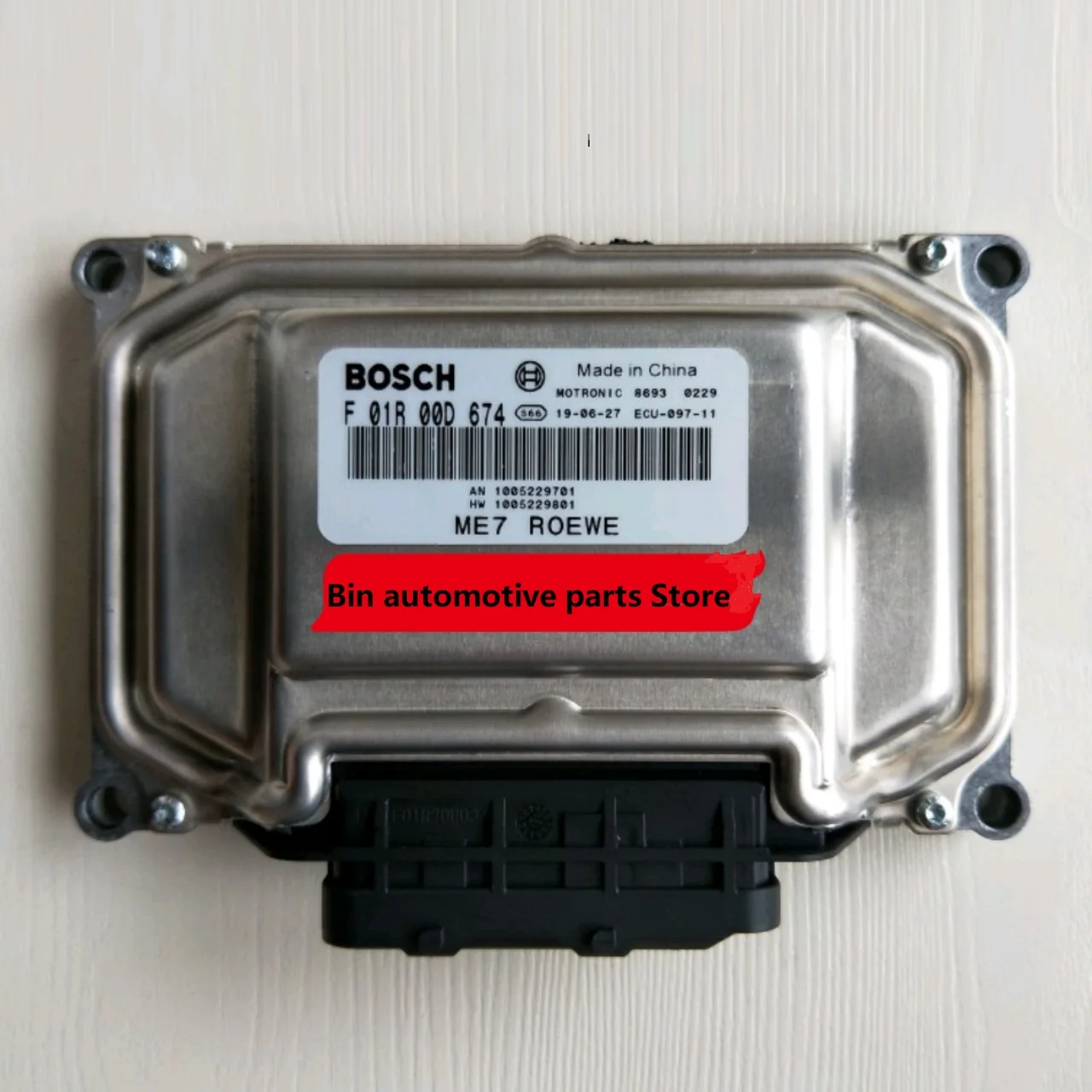 F01R00D674 AN1005229701 F01RB0D674 ECU ECM Roewe 550
F01R00D674 AN1005229701 F01RB0D674 ECU ECM Roewe 550