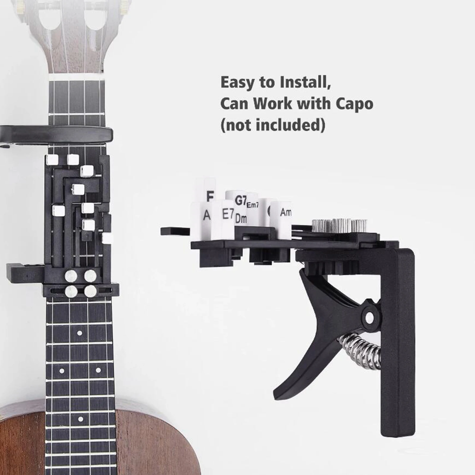 Ukulele Finger Extensor Exerciser Strengthener Chord Trainer Uke Training Learning Support 9 Chord Finger Protector
Ukulele Finger Extensor Exerciser Strengthener Chord Trainer Uke Training Learning Support 9 Chord Finger Protector