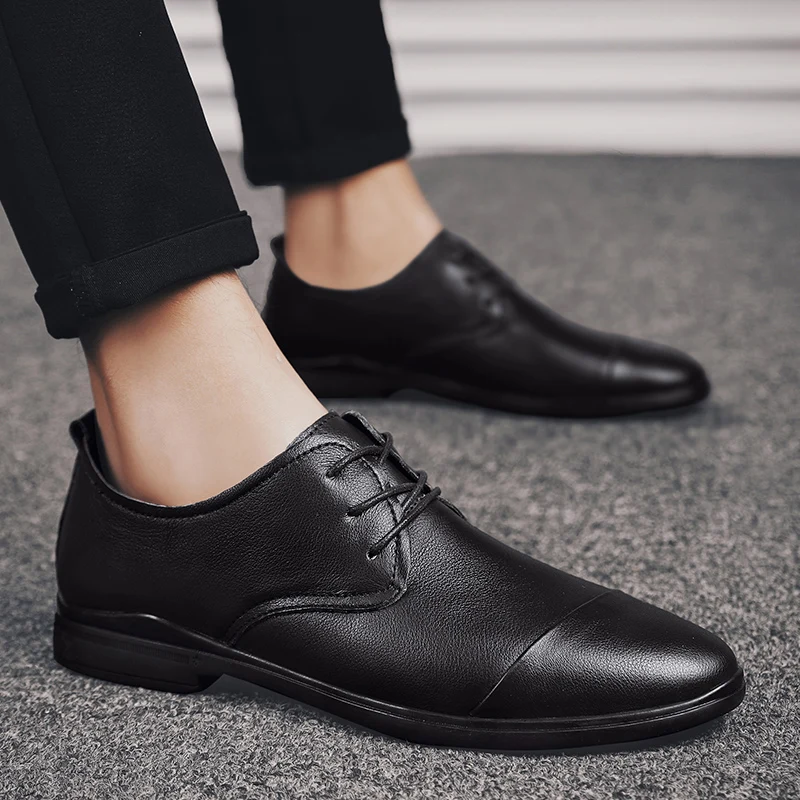 Sapato Masculino Shoes-for-men Casual Leather Shoes Men's Shoe Zapatos Cuero Men Hombre De Zapatillas Para Casuales Summer
Sapato Masculino Shoes-for-men Casual Leather Shoes Men's Shoe Zapatos Cuero Men Hombre De Zapatillas Para Casuales Summer