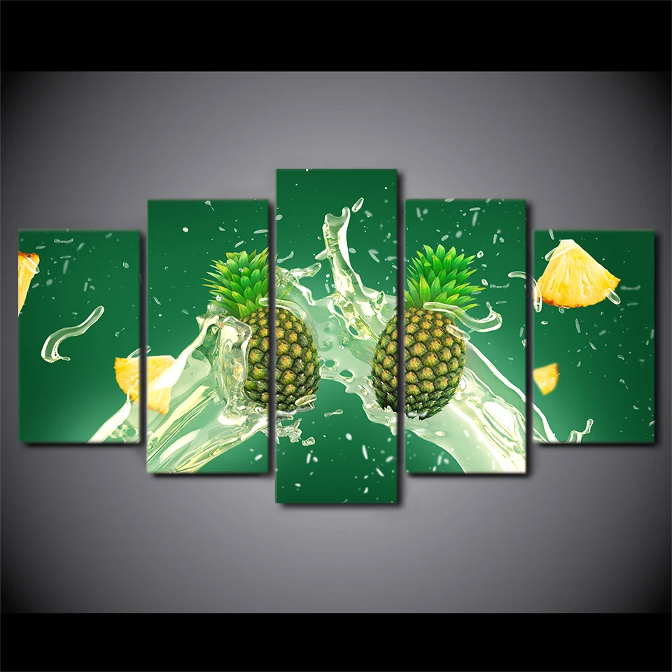 Frame Living Room HD Printed 5 Panel Fruit Pineapple Modular Decoration Posters Picture On Canvas Wall Art Home Modern Painting
Frame Living Room HD Printed 5 Panel Fruit Pineapple Modular Decoration Posters Picture On Canvas Wall Art Home Modern Painting