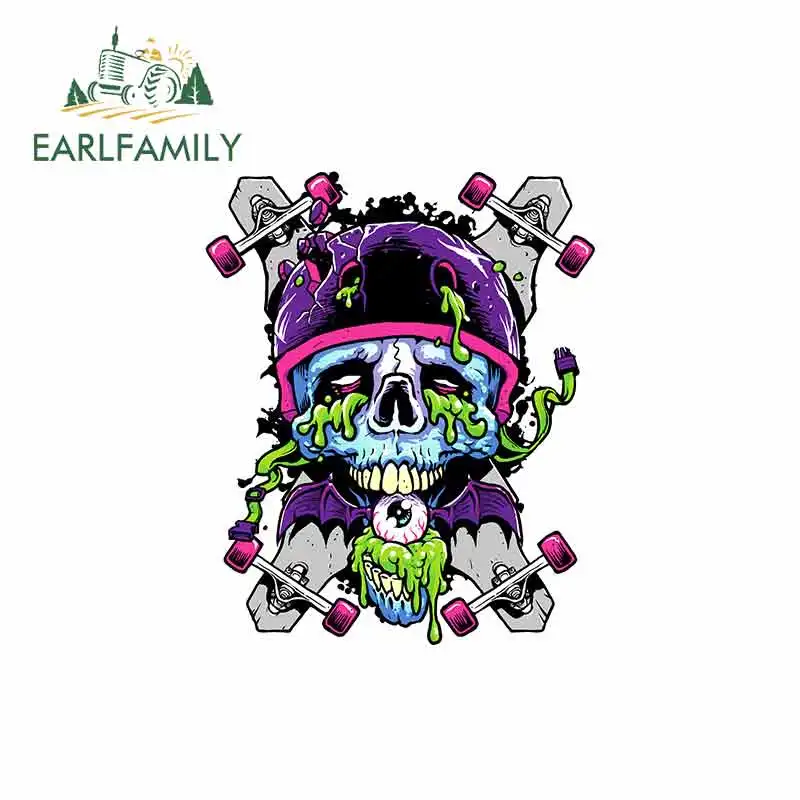 EARLFAMILY 13cm x 10.8cm for Funky Skate Skull Funny Car Stickers Vinyl Graphics JDM RV VAN Fine Decal Car Accessories Logo
EARLFAMILY 13cm x 10.8cm for Funky Skate Skull Funny Car Stickers Vinyl Graphics JDM RV VAN Fine Decal Car Accessories Logo