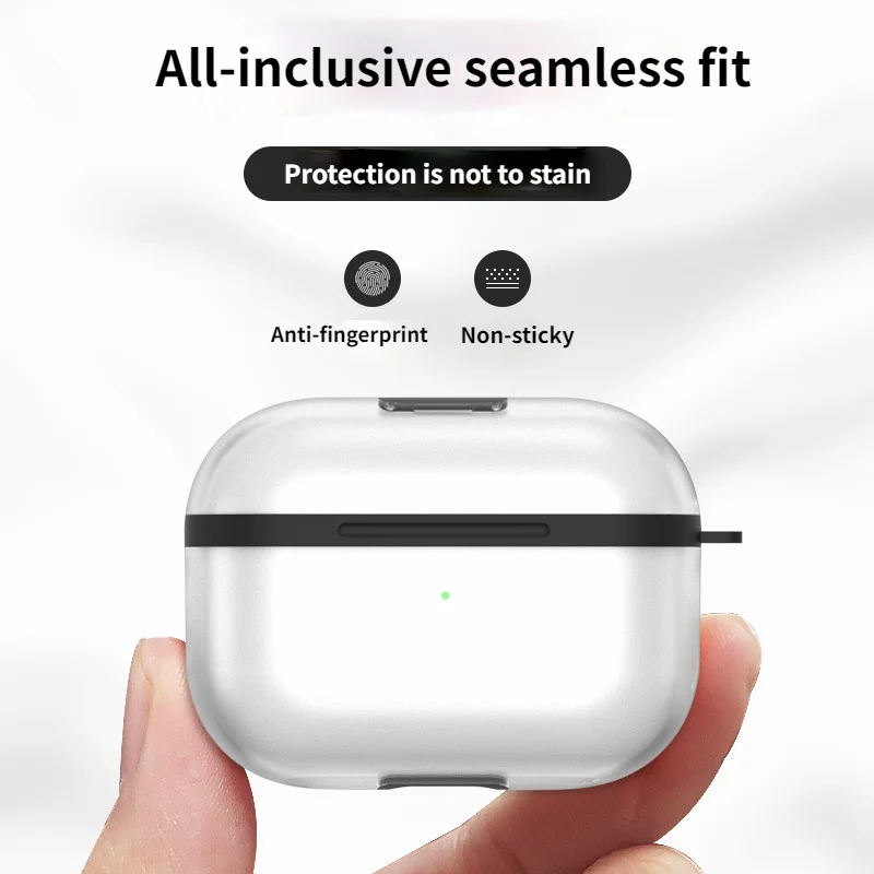 Airpods Pro case shell is for Apple airpods2 protective cover transparent silicone frosted soft shell charon baby earphone case
Airpods Pro case shell is for Apple airpods2 protective cover transparent silicone frosted soft shell charon baby earphone case