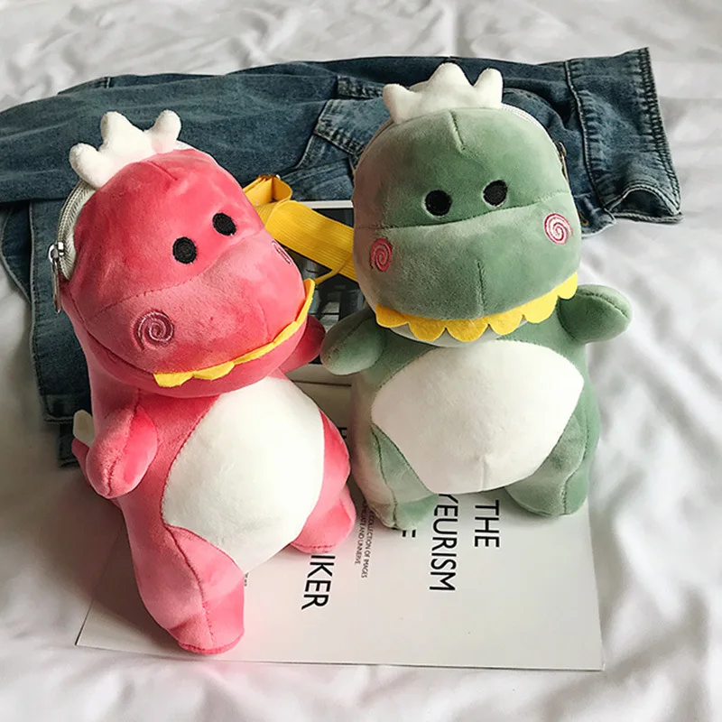 New Fashion Creative Dinosaur Backpack Cute Plush Animal Cartoon Plush Backpack Dinosaur Coin Purse Children Girl Gifts
New Fashion Creative Dinosaur Backpack Cute Plush Animal Cartoon Plush Backpack Dinosaur Coin Purse Children Girl Gifts