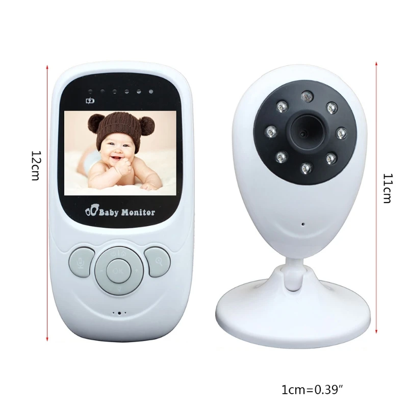 2.4 inch Wireless Video Color Baby Monitor High Resolution Baby Nanny Security Camera Night Vision Temperature Monitoring
2.4 inch Wireless Video Color Baby Monitor High Resolution Baby Nanny Security Camera Night Vision Temperature Monitoring