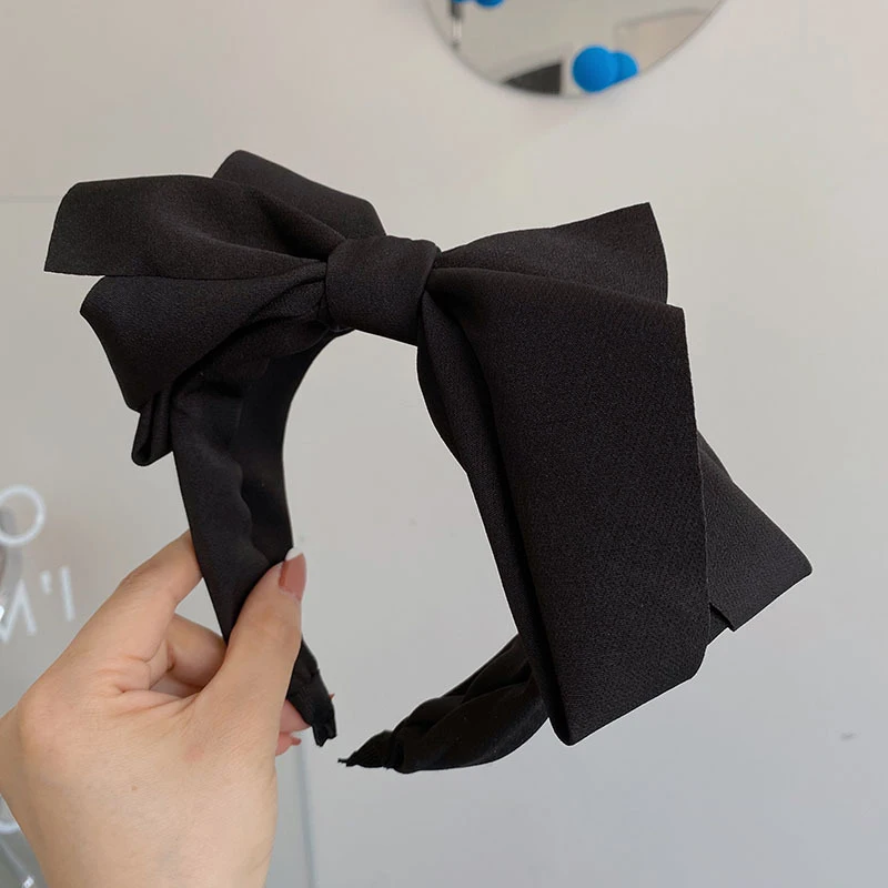 Big Bow Hairbands headbands hair accessories solid wide-edge hairband Bowknot Vintage Hair Hoop hair band headwear Accessory
Big Bow Hairbands headbands hair accessories solid wide-edge hairband Bowknot Vintage Hair Hoop hair band headwear Accessory