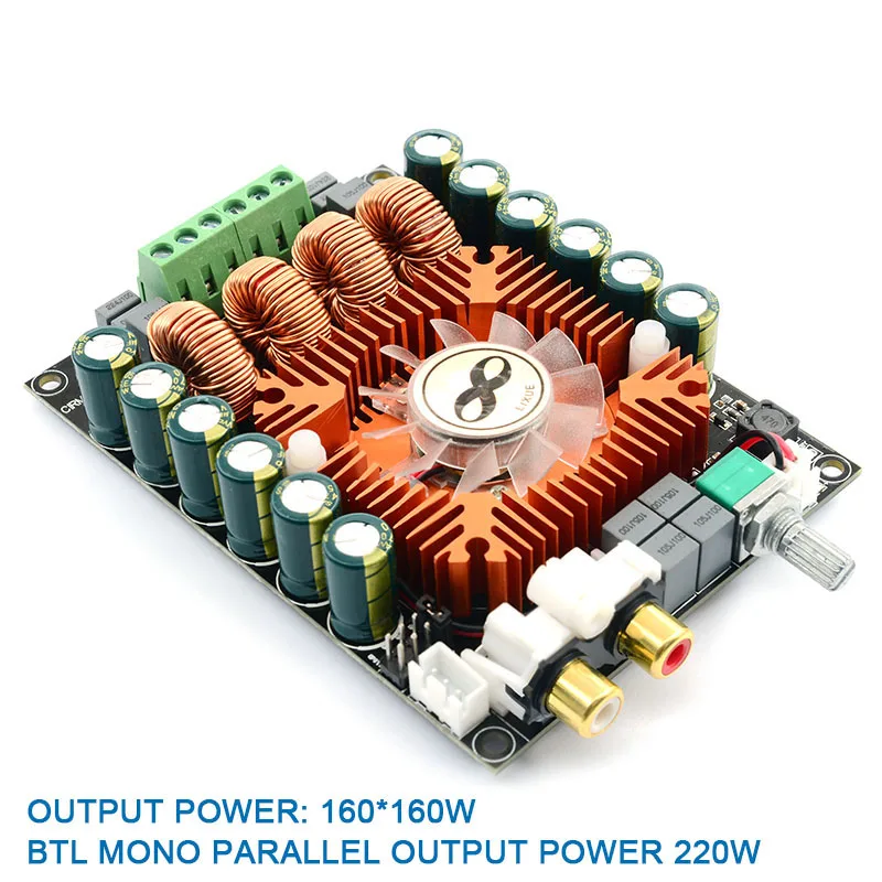 Tda7498E High Power Digital Power Amplifier Board 2.0 Hifi Stereo 160W X 2 Support Btl220W Dc12V-36V
Tda7498E High Power Digital Power Amplifier Board 2.0 Hifi Stereo 160W X 2 Support Btl220W Dc12V-36V