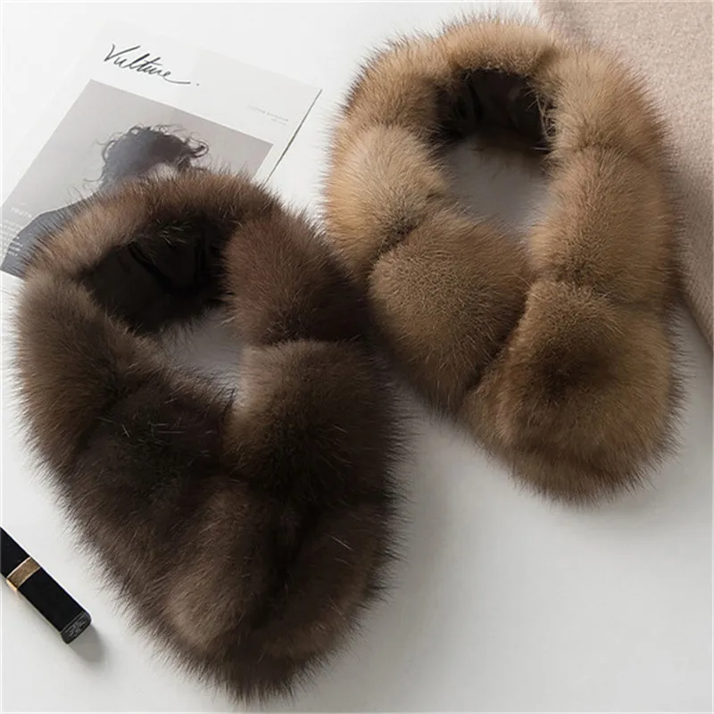 2021 New Style 100% Sable Fur Scarf Womens Winter Mink Mink Scarf Fur Collar Real Hair Scarf Korean Soft Warm Winter Scarf
2021 New Style 100% Sable Fur Scarf Womens Winter Mink Mink Scarf Fur Collar Real Hair Scarf Korean Soft Warm Winter Scarf