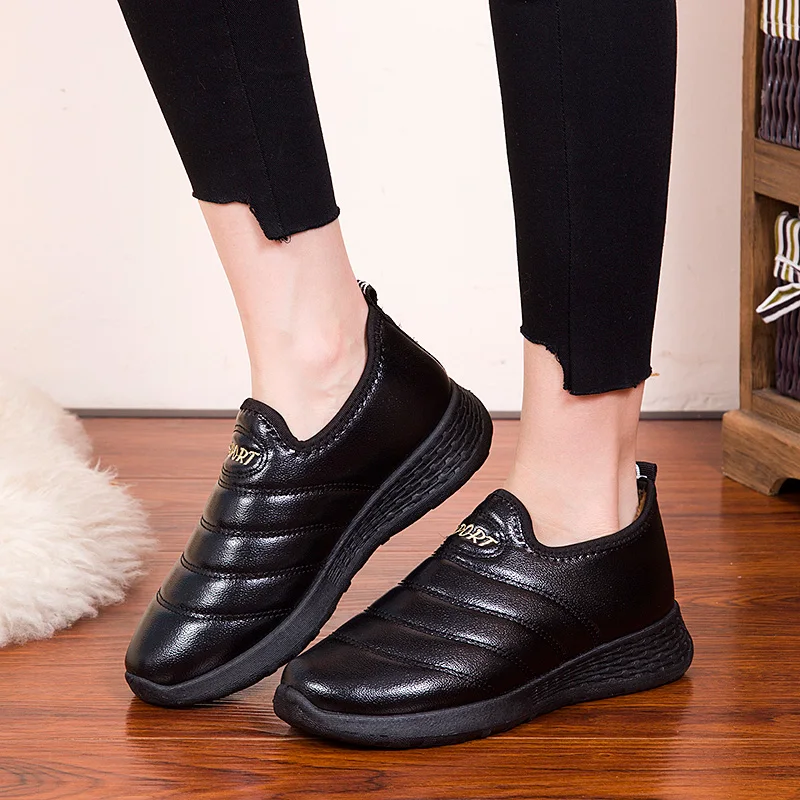 2021 Women Pu leather Waterproof Winter Warm Snow boots Shoes Fleece ankle boots Non Slip Comfy Plus Fleecce Short boots Shoes
2021 Women Pu leather Waterproof Winter Warm Snow boots Shoes Fleece ankle boots Non Slip Comfy Plus Fleecce Short boots Shoes