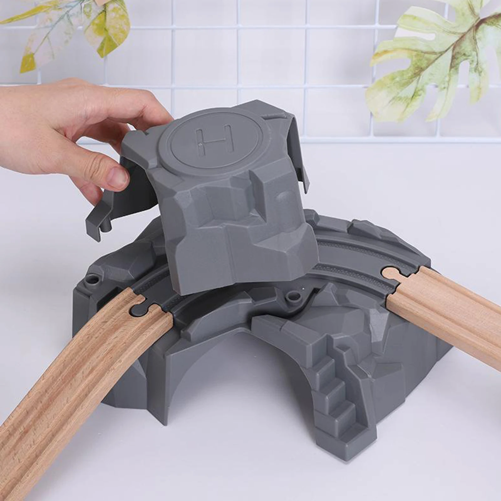 Plastic Grey Double Tunnel,Wooden Train Track Accessories,Tunnel Track Train Kids Toys
Plastic Grey Double Tunnel,Wooden Train Track Accessories,Tunnel Track Train Kids Toys