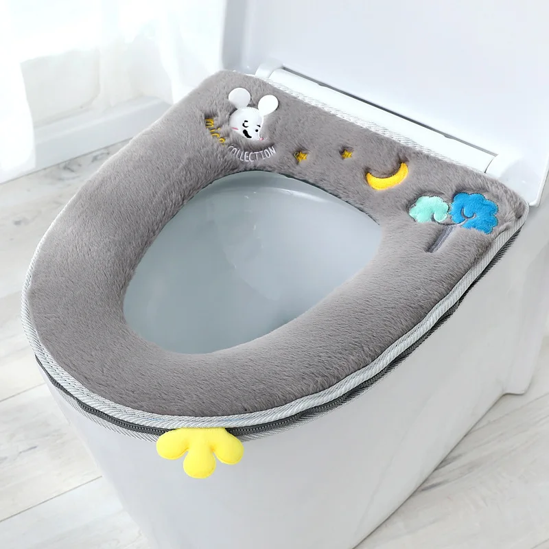 Household Four Seasons Toilet Seat Washer Washable Zipper Toilet Cover Universal Waterproof Cute Toilet Seat
Household Four Seasons Toilet Seat Washer Washable Zipper Toilet Cover Universal Waterproof Cute Toilet Seat