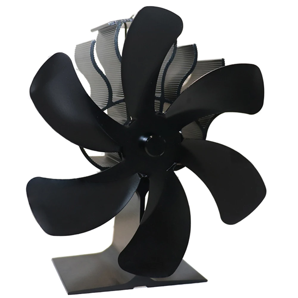 Home Black Fireplace 6 Blade Heat Powered Stove Fan Log Wood Burner Eco Friendly Efficient Heat Distribution Quiet Fan
Home Black Fireplace 6 Blade Heat Powered Stove Fan Log Wood Burner Eco Friendly Efficient Heat Distribution Quiet Fan