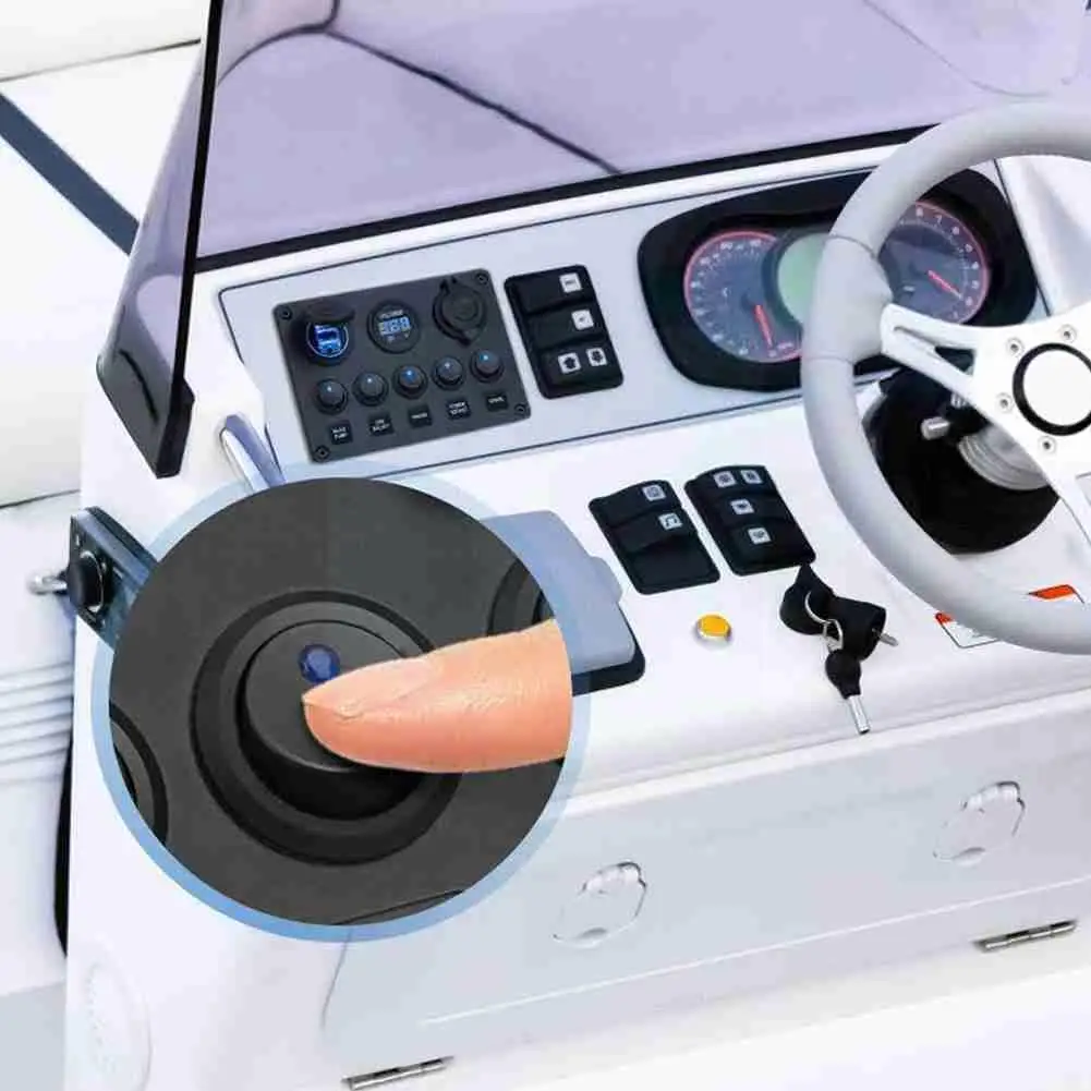 Автомобильный комбинированный переключатель RV, яхта, Cat, круговой пять пар давления автомобиля, USB, алюминиевая панель управления, зарядный ... 
Автомобильный комбинированный переключатель RV, яхта, Cat, круговой пять пар давления автомобиля, USB, алюминиевая панель управления, зарядный ...