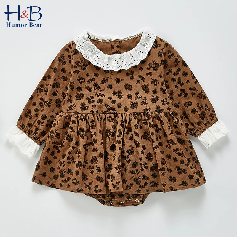 Humor Bear New Baby Girl Clothes Lace Collar Spring Autumn Floarl Printed Long Sleeve Romper Toddler Clothes
Humor Bear New Baby Girl Clothes Lace Collar Spring Autumn Floarl Printed Long Sleeve Romper Toddler Clothes