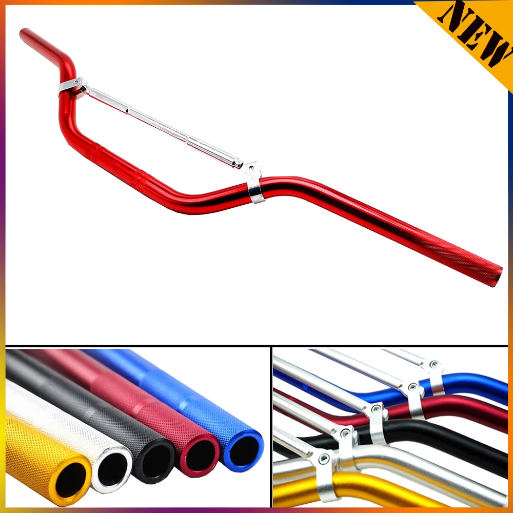 22mm Diameter 7/8 Inch Motorcycle Handlebar Aluminum Alloy Handlebar For 50cc 70cc 110cc 125cc 140cc Dirt Pit Bike ATV Scooter
22mm Diameter 7/8 Inch Motorcycle Handlebar Aluminum Alloy Handlebar For 50cc 70cc 110cc 125cc 140cc Dirt Pit Bike ATV Scooter