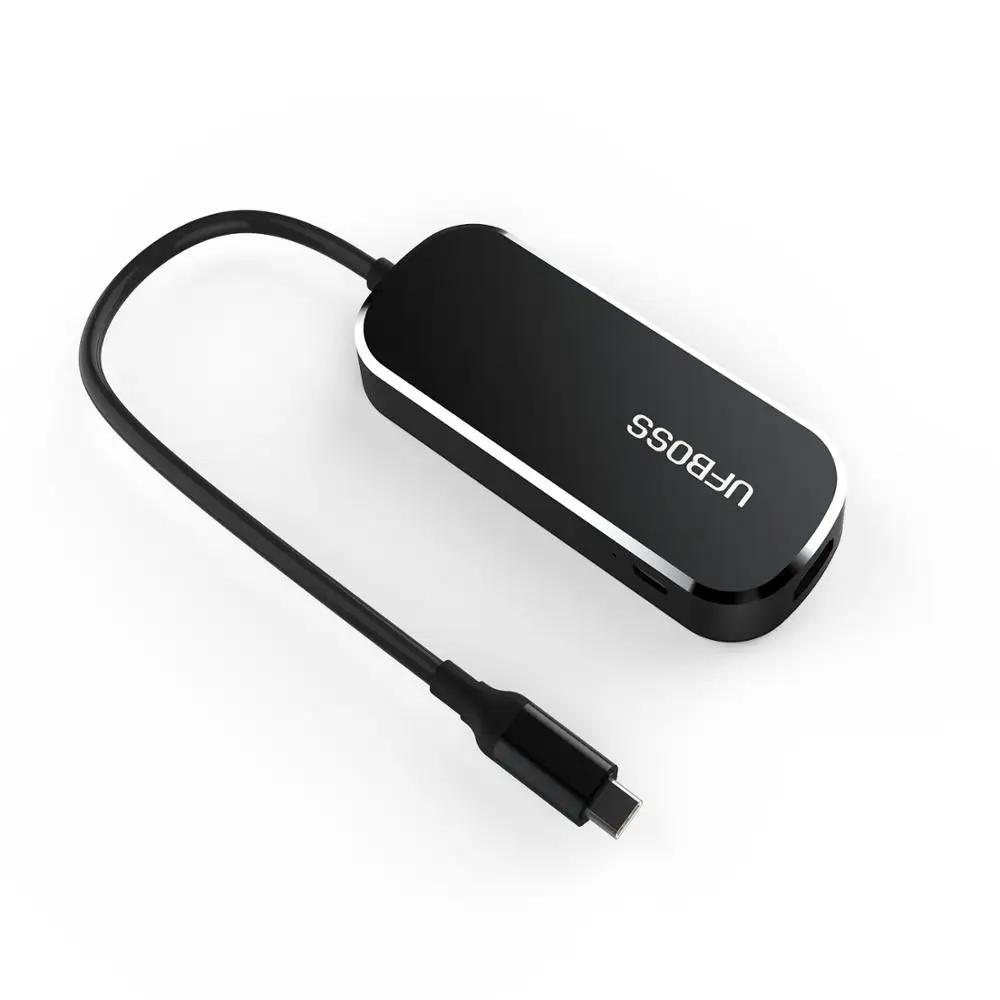 Type C to USB 3.0 Hu Multi-Port Adapter with HDMI PD Charging for Mac OS Windows Aluminum Converter USB C Dock Adapter
Type C to USB 3.0 Hu Multi-Port Adapter with HDMI PD Charging for Mac OS Windows Aluminum Converter USB C Dock Adapter