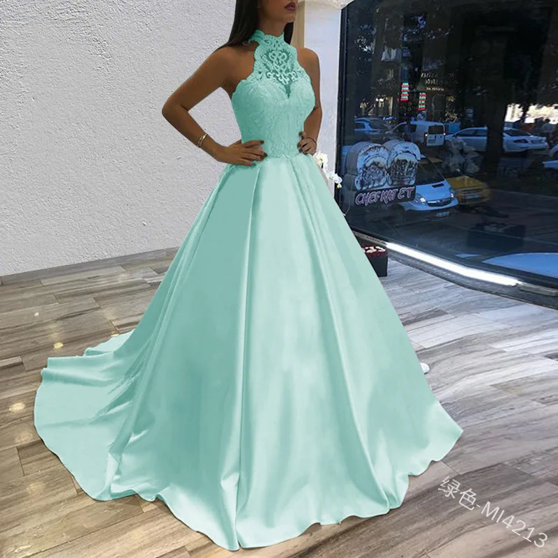 Mandylandy Dress Summer Sexy Stitching Sleeveless Halter Hollow Out High Waist Dress Women's Elegant Solid Color Slim Lace Dress
Mandylandy Dress Summer Sexy Stitching Sleeveless Halter Hollow Out High Waist Dress Women's Elegant Solid Color Slim Lace Dress