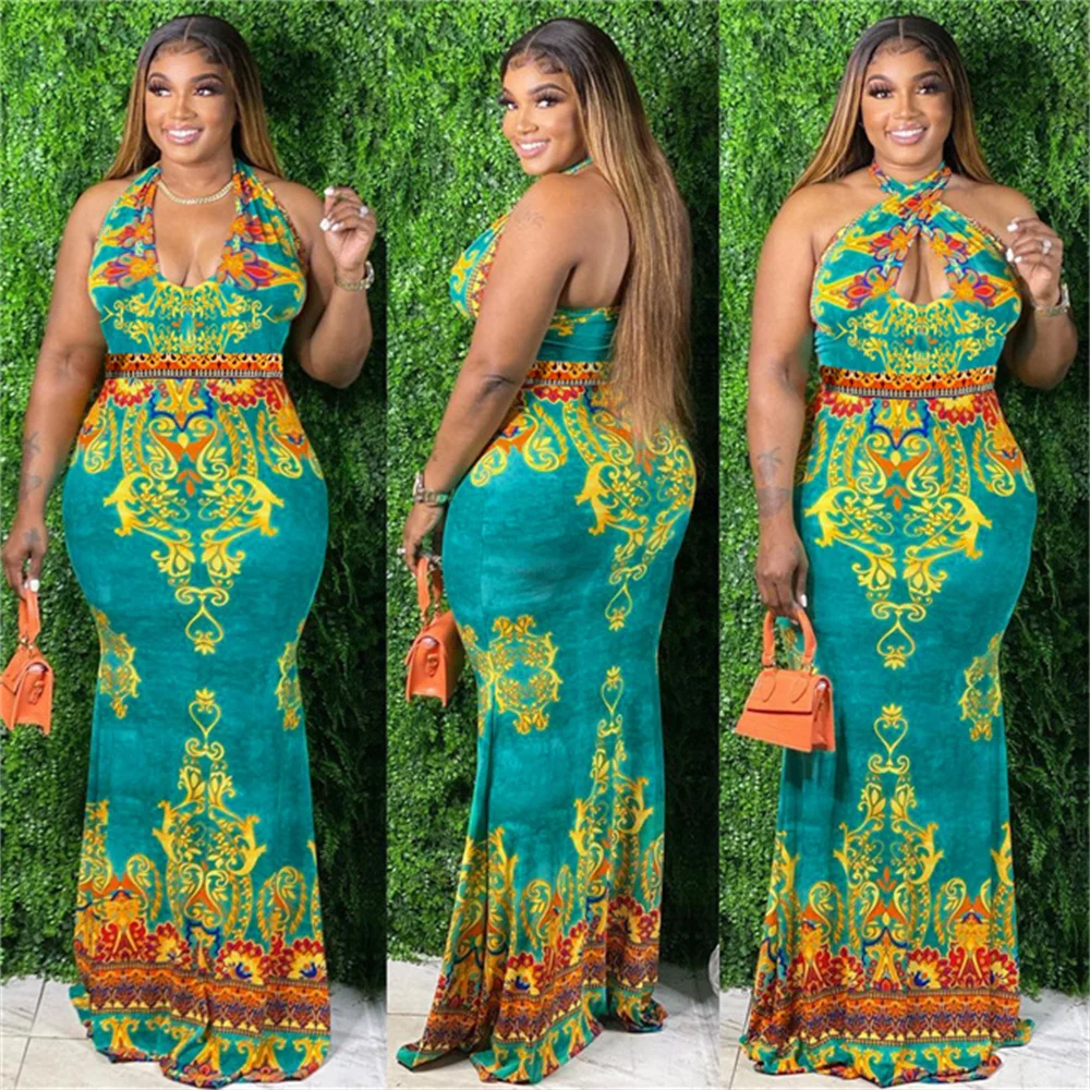 RStylish Plus Size 2021 Summer Slim Dress Sexy Vintage Print Sleeveless Halter Neck Backless Night Club Party Long Maxi Dresses
RStylish Plus Size 2021 Summer Slim Dress Sexy Vintage Print Sleeveless Halter Neck Backless Night Club Party Long Maxi Dresses