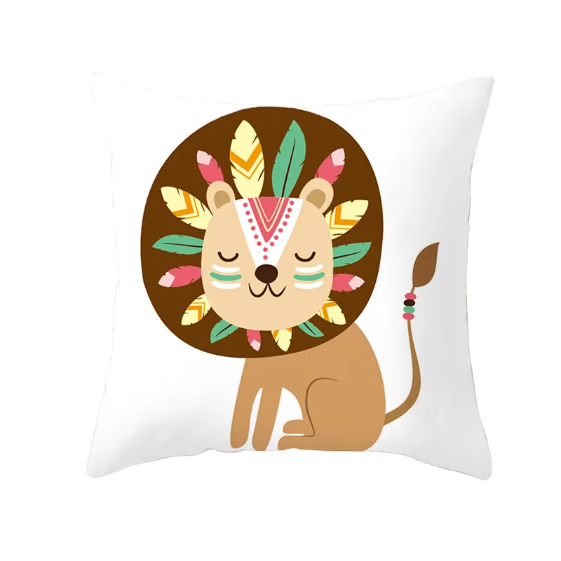 Home Decor Cute Animal Throw Pillows Cartoon Fox Owl Bear Deer Panda Sofa Car Seat Decorative Polyester Cushion Covers 45x45cm
Home Decor Cute Animal Throw Pillows Cartoon Fox Owl Bear Deer Panda Sofa Car Seat Decorative Polyester Cushion Covers 45x45cm