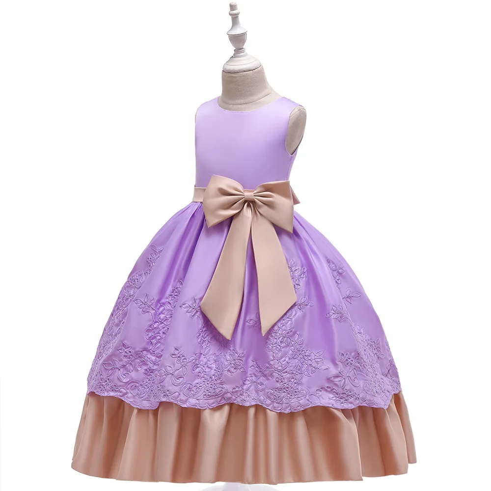 New Wholesale Fashion Summer Fancy Flower Girl Dresses for Wedding Children Party Sleeveless Dress Boutique Kids Clothing 
New Wholesale Fashion Summer Fancy Flower Girl Dresses for Wedding Children Party Sleeveless Dress Boutique Kids Clothing