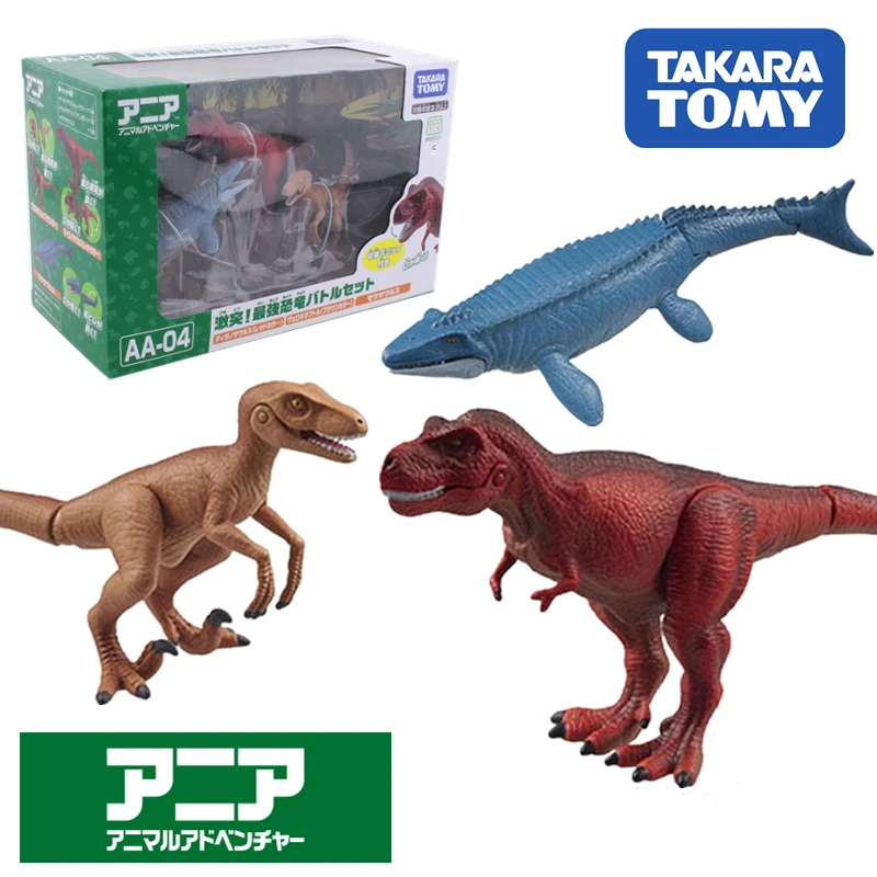 Takara Tomy Tomica Ania Dinosaur Battle Model AA-04 Kit Diecast Funny Educational Toys For Children
Takara Tomy Tomica Ania Dinosaur Battle Model AA-04 Kit Diecast Funny Educational Toys For Children