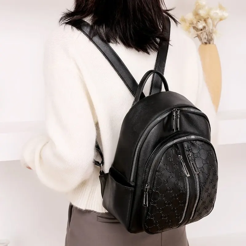 LU FAWN New PU Soft Leather High Quality Waterproof Travel Backpack Large Capacity Shoulder Bag Anti Theft Women's Bag9992
LU FAWN New PU Soft Leather High Quality Waterproof Travel Backpack Large Capacity Shoulder Bag Anti Theft Women's Bag9992