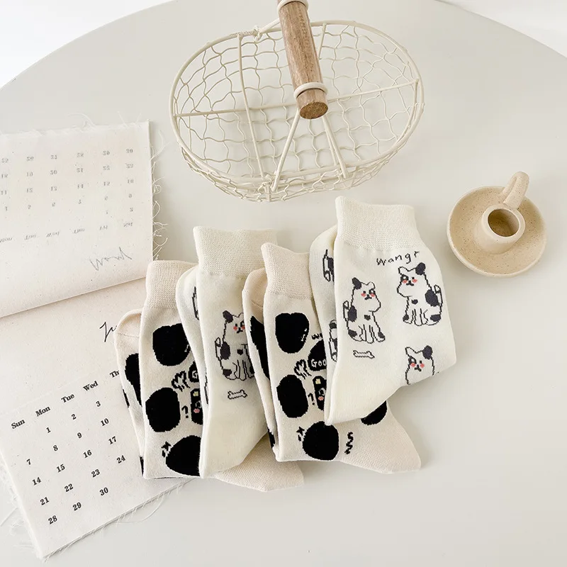 Осенне-зимние черные и белые носки милые Мультяшные Необычные Носки с рисунком кошки для иллюстрации модные хлопковые носки средней длины ...
Осенне-зимние черные и белые носки милые Мультяшные Необычные Носки с рисунком кошки для иллюстрации модные хлопковые носки средней длины ...