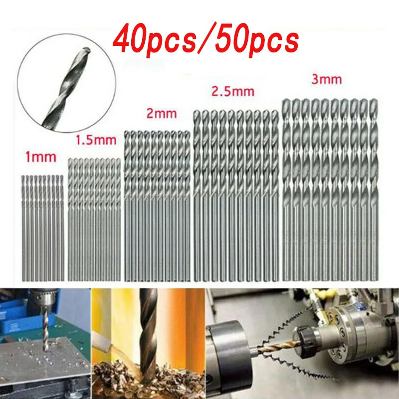 40Pcs/50pcs twist drill set 0.5-2mm and 1-3mm ti-plated twist drill HSS ti-plated twist drill bit
40Pcs/50pcs twist drill set 0.5-2mm and 1-3mm ti-plated twist drill HSS ti-plated twist drill bit