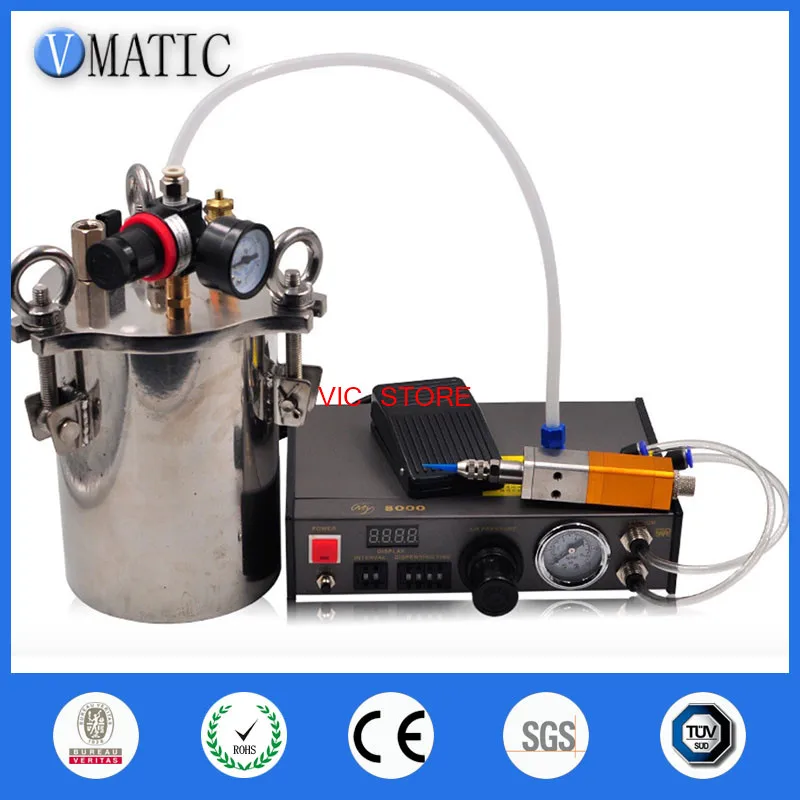 Free Shipping One Set 1L Pressure Tank with Glue Dispensing Pneumatic Valve and Controller / Machine
Free Shipping One Set 1L Pressure Tank with Glue Dispensing Pneumatic Valve and Controller / Machine