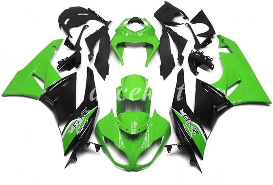 Injection Mold New ABS Motorcycle Full Fairings kit for Kawasaki Ninja ZX-6R 636 2009 2010 2011 2012 Bodywork set green black
Injection Mold New ABS Motorcycle Full Fairings kit for Kawasaki Ninja ZX-6R 636 2009 2010 2011 2012 Bodywork set green black