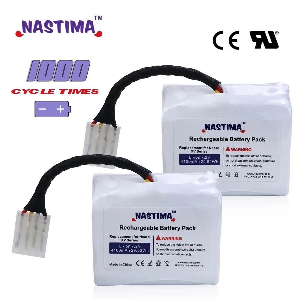 Литий ионный аккумулятор для пылесоса XV11 XV12 XV14 XV15 XV21 XV25 XV Essential Pro 7 2 в 4100 мАч