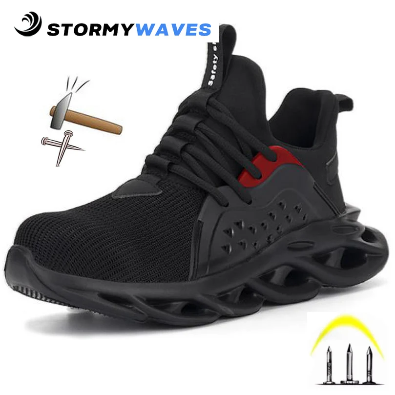 Men's Outdoor Breathable Mesh Steel Toe Anti Smashing Safety Shoes Men's Light Puncture Proof Comfortable Work Shoes Safety Boot
Men's Outdoor Breathable Mesh Steel Toe Anti Smashing Safety Shoes Men's Light Puncture Proof Comfortable Work Shoes Safety Boot