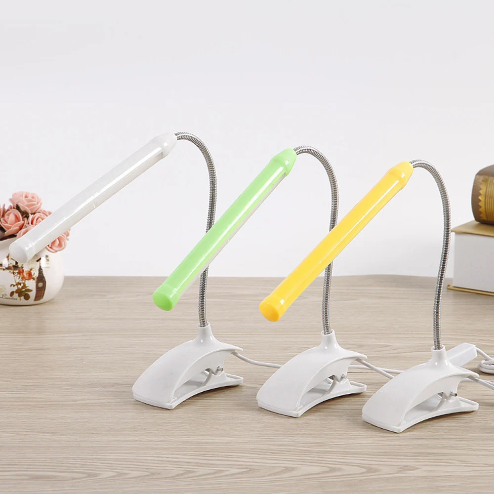 USB Led Desk Lamp With Clip Flexible Table Lamp For Bedside Book Reading Study Office Work Children Night Light
USB Led Desk Lamp With Clip Flexible Table Lamp For Bedside Book Reading Study Office Work Children Night Light
