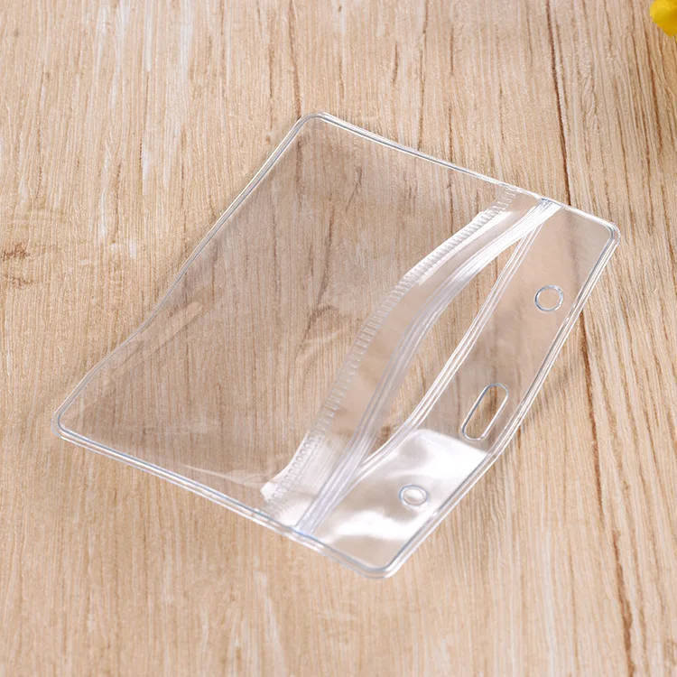 PVC Transparent Bus Card Holder Plastic Work Identification Card Horizontal Pass Card Holder for badge clip
PVC Transparent Bus Card Holder Plastic Work Identification Card Horizontal Pass Card Holder for badge clip