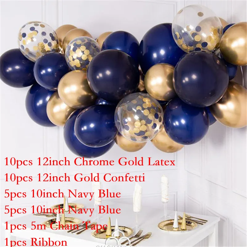 DIY Gold Metal Latex Balloons Garland Kit Pastel Macaron White Navy Blue Chrome Gold Confetti Baby Shower Birthday Party Supply
DIY Gold Metal Latex Balloons Garland Kit Pastel Macaron White Navy Blue Chrome Gold Confetti Baby Shower Birthday Party Supply