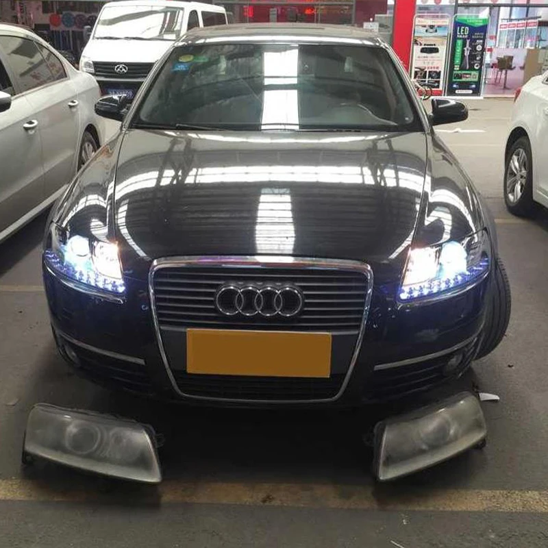 Car Head Lamp For Audi A6L Headlights Assembly 2005 2006 2007 2008 2009 2010 2011Bi-Xenon Lens Double Beam LED DRL Turn Signal 
Car Head Lamp For Audi A6L Headlights Assembly 2005 2006 2007 2008 2009 2010 2011Bi-Xenon Lens Double Beam LED DRL Turn Signal