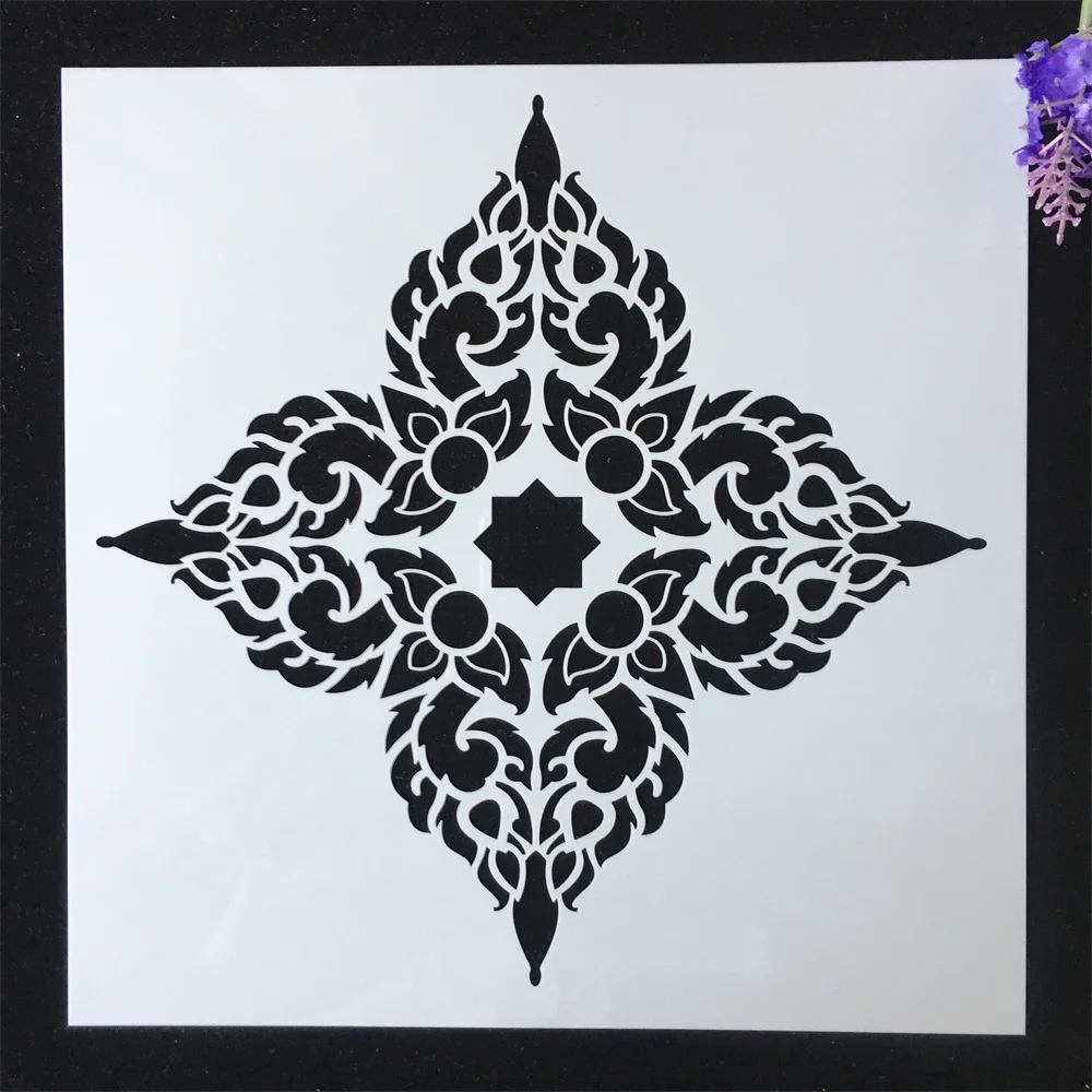 30*30cm Large Flower Mandala Clover DIY Layering Stencils Painting Scrapbook Coloring Embossing Album Decorative Template
30*30cm Large Flower Mandala Clover DIY Layering Stencils Painting Scrapbook Coloring Embossing Album Decorative Template