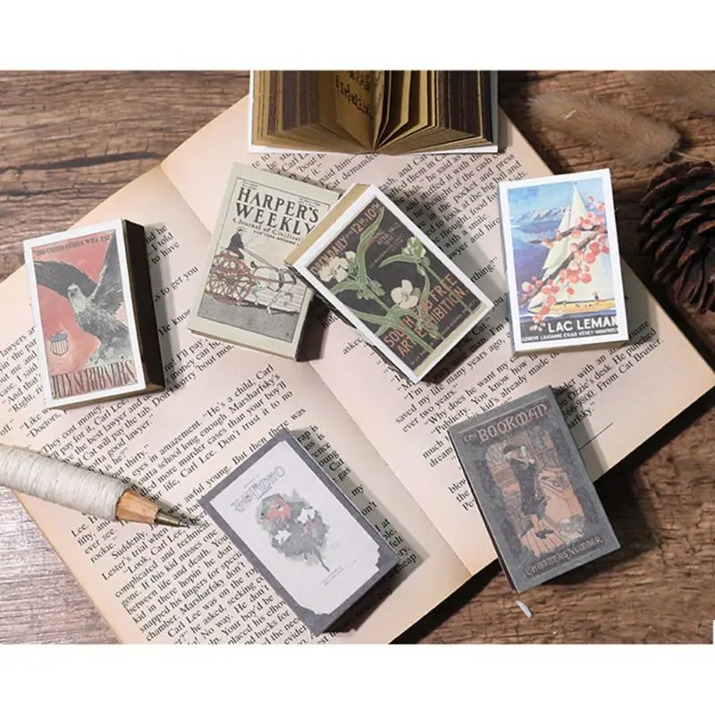 122 Sheet Mini Memo Pad Retro Matchbox Style Notebook Notepad School Stationery
122 Sheet Mini Memo Pad Retro Matchbox Style Notebook Notepad School Stationery