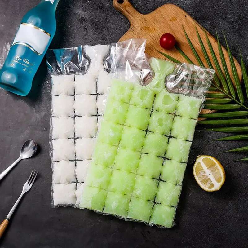 10/20pcs Ice Cube Mold Disposable Self-Sealing Ice Cube Bags Transparent Faster Freezing Ice-Making Mold Bag Kitchen Gadgets
10/20pcs Ice Cube Mold Disposable Self-Sealing Ice Cube Bags Transparent Faster Freezing Ice-Making Mold Bag Kitchen Gadgets
