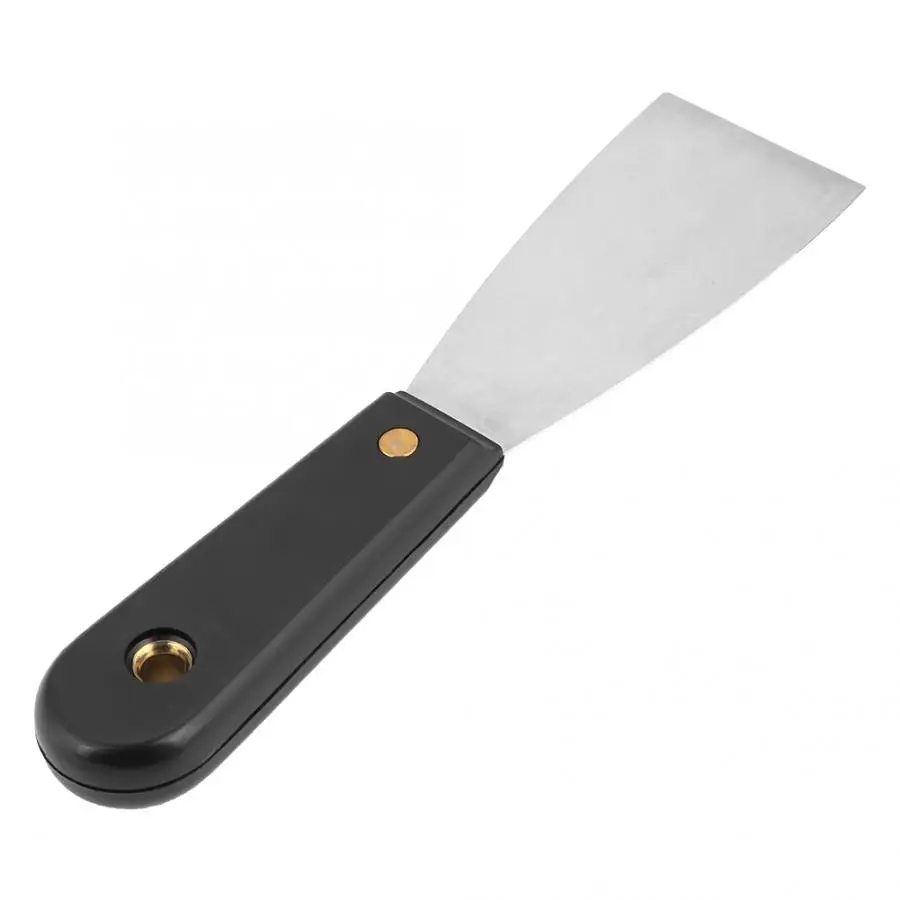 Grey Knife Scraper Wallpaper Paint Shovel Stainless Steel Putty Knife Blade Soft Grip Handle High Hardness 
Grey Knife Scraper Wallpaper Paint Shovel Stainless Steel Putty Knife Blade Soft Grip Handle High Hardness