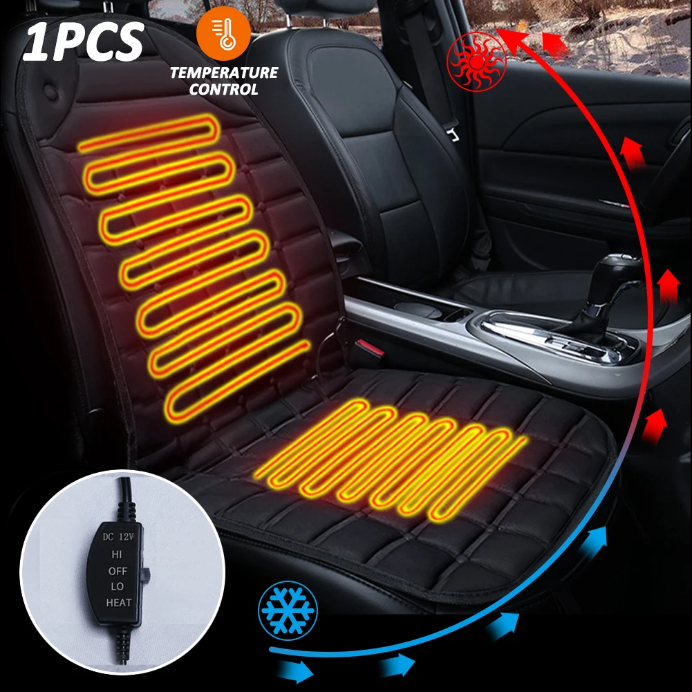 Car Heated Seat Cover Cushion Hot Warmer 12V Heating Warmer Pad Cover Perfect for Cold Weather and Winter Driving
Car Heated Seat Cover Cushion Hot Warmer 12V Heating Warmer Pad Cover Perfect for Cold Weather and Winter Driving