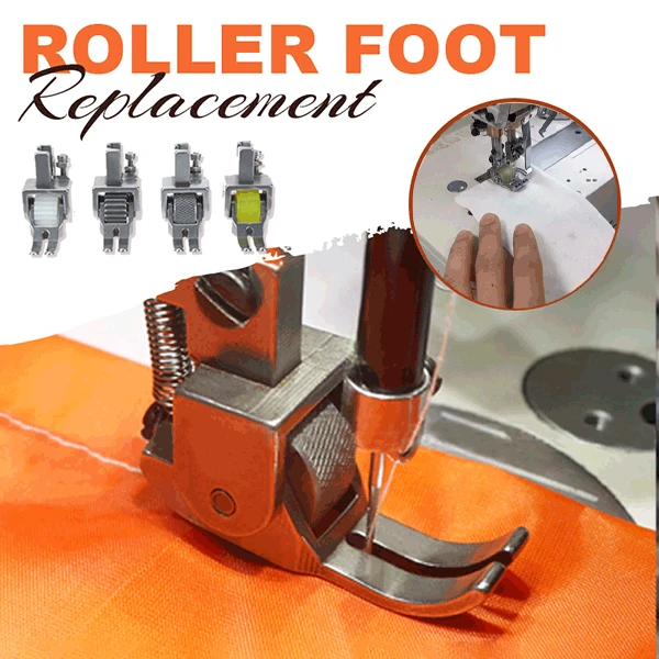Sewing Machine Presser Steel Roller Foot Replacement Leather Roller Foot for Sewing Machine DIY Household Sewing Machine Presser
Sewing Machine Presser Steel Roller Foot Replacement Leather Roller Foot for Sewing Machine DIY Household Sewing Machine Presser