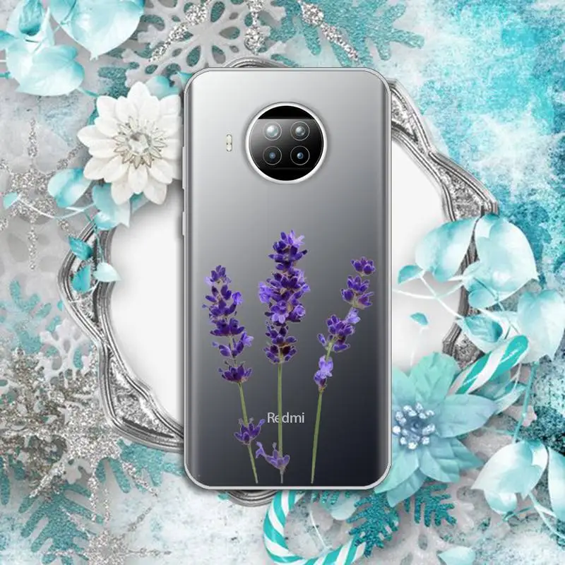 Simple Lavender Purple Flowers Phone Case Transparent for Xiaomi Redmi note 10 t 8 9 pro lite 11
Simple Lavender Purple Flowers Phone Case Transparent for Xiaomi Redmi note 10 t 8 9 pro lite 11