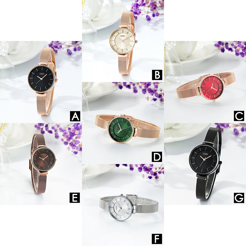 GEDI Fashion Casual Top Brand Women's Watches Alloy Band Luxury Quartz Wristwatches Student Watch
GEDI Fashion Casual Top Brand Women's Watches Alloy Band Luxury Quartz Wristwatches Student Watch