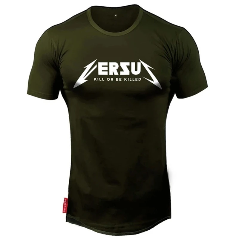 Muscle brothers summer sports t-shirt men's leisure sports round neck fitness suit exercise breathable and sweat wicking short
Muscle brothers summer sports t-shirt men's leisure sports round neck fitness suit exercise breathable and sweat wicking short