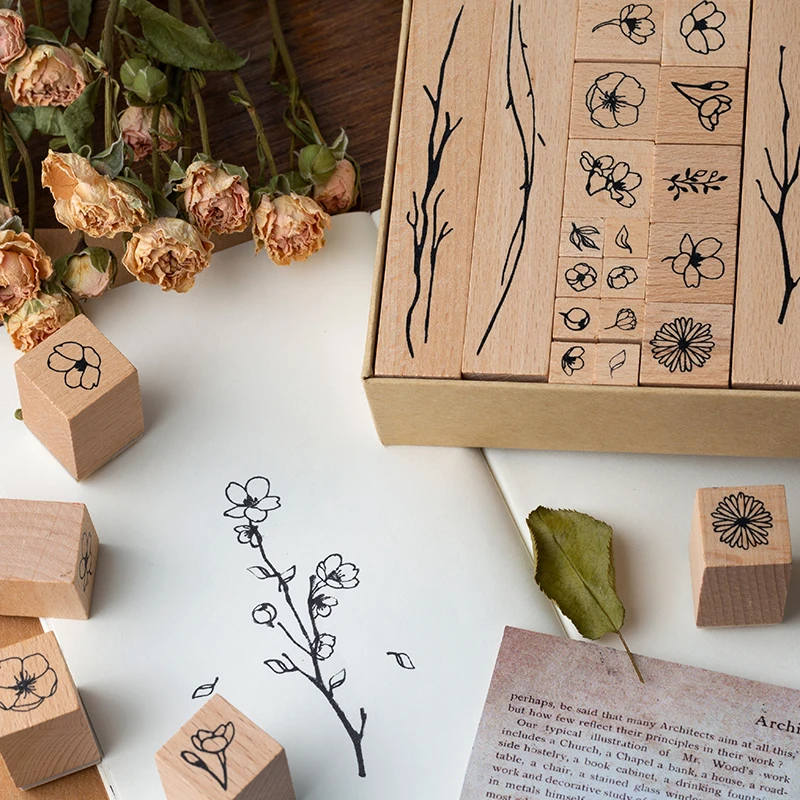20pcs/box wooden rubber plant flowers and plants gesture decoration stamp student stationery DIY craft standard scrapbook mold
20pcs/box wooden rubber plant flowers and plants gesture decoration stamp student stationery DIY craft standard scrapbook mold